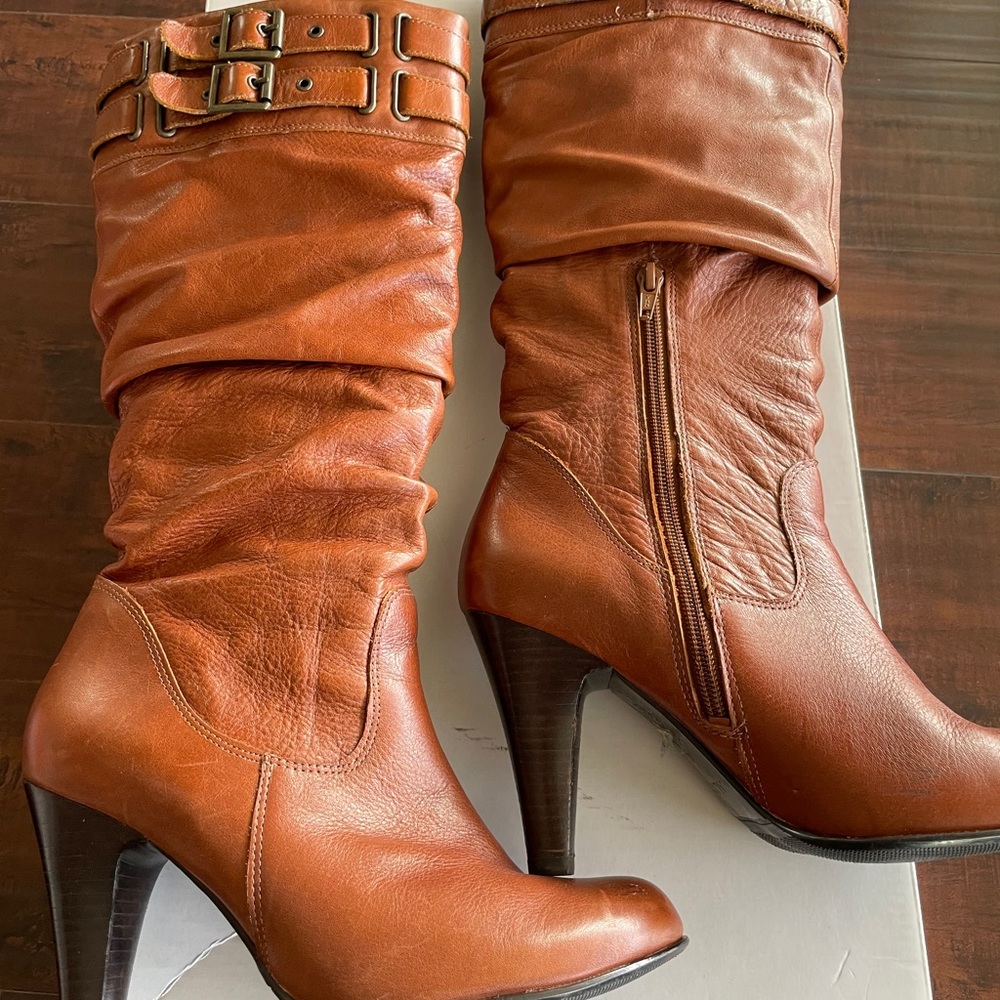 Aldo boots, 38, cognac. Aldo Arns Boot